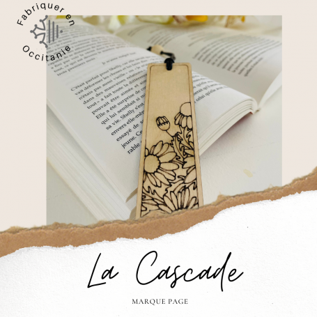 Marque page - La Cascade - Narbonne